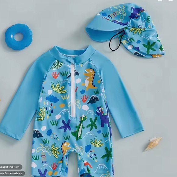 Kids Swim Set - Blue Sea Adventure 3-4 T - Picture 1 of 4